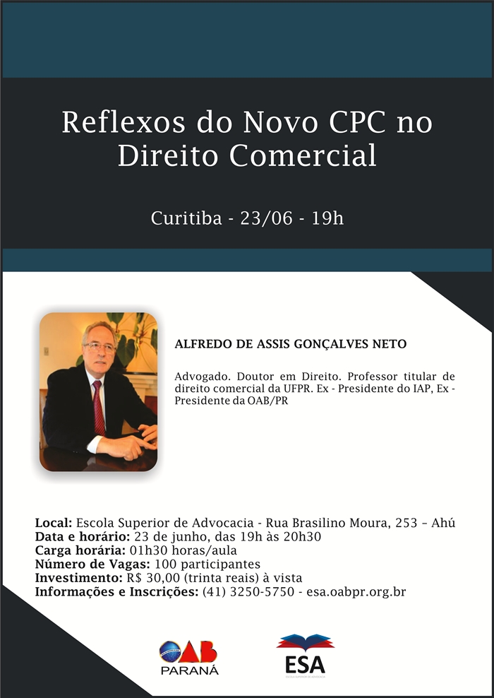 ARTE - NCPC - Direito Comercial - Dr. Assis mkt